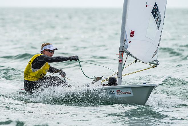 Laser Radial - Anne Marie Rindom (DEN) Gold Medalist © ISAF 